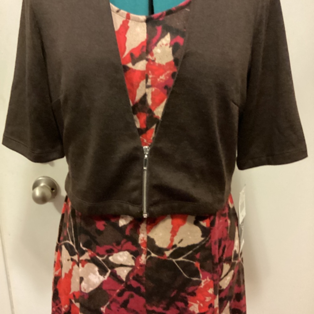New 2 Piece Dress Med by Perceptions New York w/tags - Picture 10 of 11